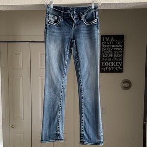 Vigoss Light-Mid Blue Boot Cut Jeans